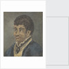 Portrait of a sailor, with dark skin and hair by Robert Streatfeild