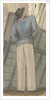 Sailor on deck looking up to the rigging by Robert Streatfeild