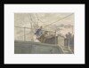 Two sailors on an upper deck, seen from below by Robert Streatfeild