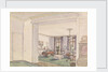 The Fanshawes' sitting room by Edward Gennys Fanshawe