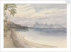 Eimeo [Moorea] from near Papeiti [Tahiti, Society Islands], Augt 25th 1849 by Edward Gennys Fanshawe