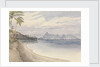 Eimeo [Moorea] from near Papeiti [Tahiti, Society Islands], Augt 25th 1849 by Edward Gennys Fanshawe