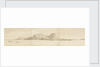 Panorama of Raiatea, Septr 1st 1849. Tahaa to the right [Society Islands] by Edward Gennys Fanshawe
