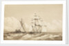 Double canoe off Moalu, Feejee Islands, Septr 26th 1849 [Fiji] by Edward Gennys Fanshawe