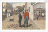 Mr Rust, editor the "Pacific Star", and his brother, Dr Rust, outside a saloon in Sacramento City [California], September 1851 by Edward Gennys Fanshawe