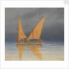 A lateen-rigged Portuguese sailing vessel, Lisbon, 1856 [Portugal] by Edward Gennys Fanshawe