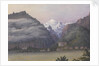 Jungfrau from Interlaken, 1877 [Switzerland] by Edward Gennys Fanshawe