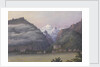 Jungfrau from Interlaken, 1877 [Switzerland] by Edward Gennys Fanshawe