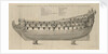 Representation of a First Rate Ship in the Manner they are usually Modelled by unknown