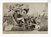 Neptune drawn by Sea Horses... by Stampa & Son