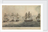 The Battle of Trafalgar, 21 October 1805 by John Thomas Serres