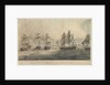 The Battle of Trafalgar, 21 October 1805 by John Thomas Serres