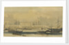 Off Blackwall Docks. Showing the 'Brunswick' 'Propellor' and 'Waterman' by unknown