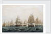 British frigates off the island of Lissa in the Adriatic, 13 March 1811 by Thomas Whitcombe