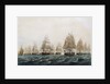 British frigates off the island of Lissa in the Adriatic, 13 March 1811 by Thomas Whitcombe