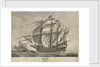 This Print being the Exact Representation of that Capital Ship the Great Harry built at His Majesty's Dock Yard at Woolwich in the Reign of King Henry the 8th Anno 1514... by Hans Holbein [artist] [after]; Thomas Allen [artist]; Pierre Charles Canot [engraver]