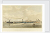 The iron steamers 'Meteor' and 'Prince of Wales' leaving Brunswick Wharf, Blackwall by S. D. Skillett