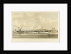 The iron steamers 'Meteor' and 'Prince of Wales' leaving Brunswick Wharf, Blackwall by S. D. Skillett