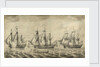 Three ships of the Hudson's Bay Company off Greenwich by John Hood