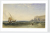 Fishing smacks by Clamshell Cove on the Island of Staffa with Iona in the distance, 1853 by Anthony vandyke Copley Fielding
