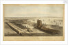 Brunswick dock on the Thames at Blackwall by William Daniell