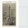 Design for the naval pillar - Britannia Victorious by James Gillray