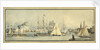 The arrival of His Majesty George the Fourth at Gravesend, after having visited Edinburgh. 1st September 1822 by John Thomas Serres