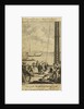 View of the 'Justitia' prison hulk with convicts at work near Woolwich, 1777 by unknown