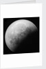 Astronomical glass plate slide of the Moon lunar eclipse (1910) by Unknown