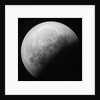 Astronomical glass plate slide of the Moon lunar eclipse (1910) by Unknown