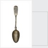 Fiddle-pattern teaspoon by John & Henry Lias