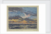 Sunset in the North East Trades, Oct 1925 by Sir Alister Hardy