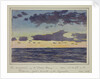 An impression of the ' Green Flash' seen at sunset in the tropics, just south of the equator, Nov 1925 by Sir Alister Hardy