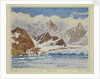 Glacier in West Cumberland Bay - South Georgia, March 1926 by Sir Alister Hardy
