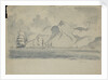 View of Table Bay with ships by John Everett