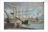 A barquentine by John Everett