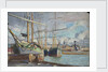 A barquentine by John Everett
