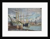 A barquentine by John Everett