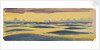 Seascape, dark blue and yellow and brown cloud by John Everett