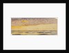 Seascape, yellow sea and purple clouds by John Everett