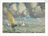 Yachting at Cowes by John Everett