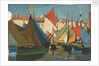 La Rochelle: fishing boats in the harbour by John Everett