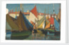 La Rochelle: fishing boats in the harbour by John Everett
