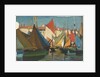 La Rochelle: fishing boats in the harbour by John Everett
