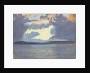Distant view of Jamaica from the sea by John Everett