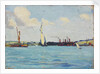 A sailing barge by John Everett