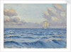 A sailing ship by John Everett