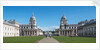 The grounds of the Old Royal Naval College towards the Queen's House and the Royal Observatory, Greenwich, London by National Maritime Museum