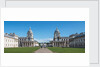 The grounds of the Old Royal Naval College towards the Queen's House and the Royal Observatory, Greenwich, London by National Maritime Museum