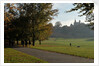Autumnal image of the Royal Observatory Greenwich including, Flamsteed House, Peter Harrison Planetarium & Altazimuth building in the park by National Maritime Museum